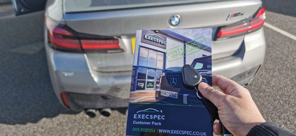 BMW M5 Competition Tracking System